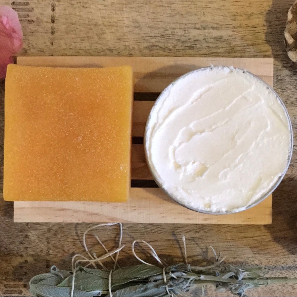 Handmade Mango glycerin soap and Handmade Mango body butter bundle - Picture 4 of 4